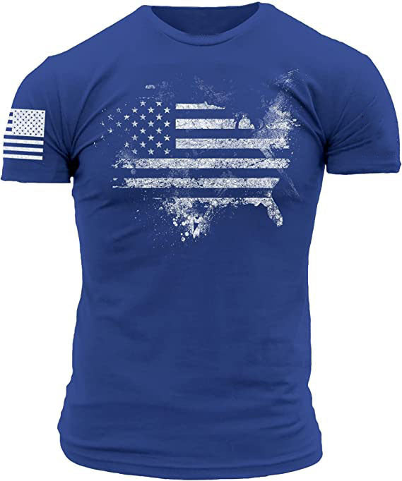 American Acid 1776 Us Flag Men Clothing T-Shirt Funny Whiske