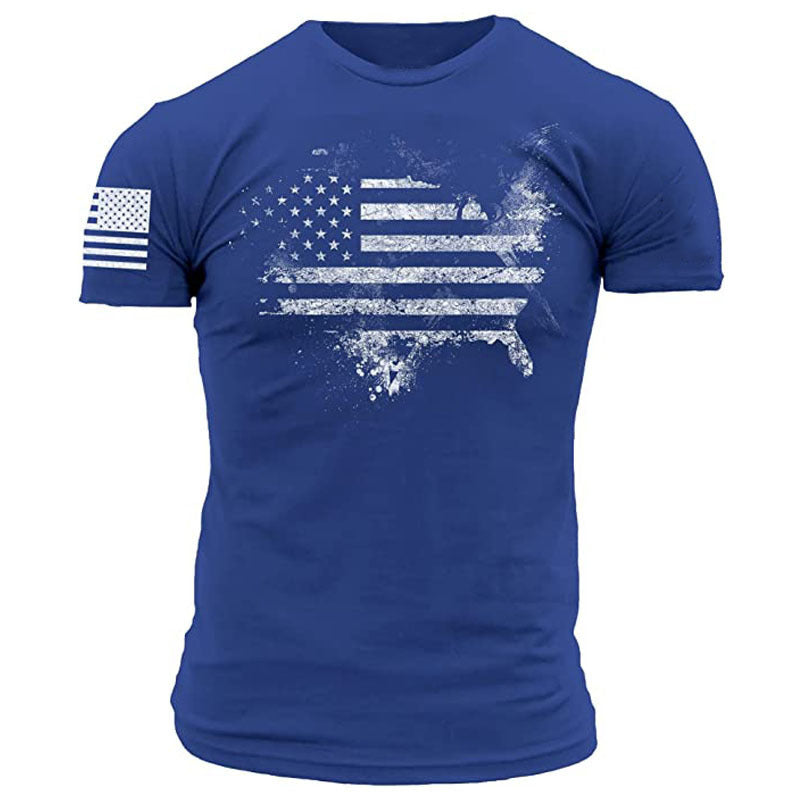 American Acid 1776 Us Flag Men Clothing T-Shirt Funny Whiske